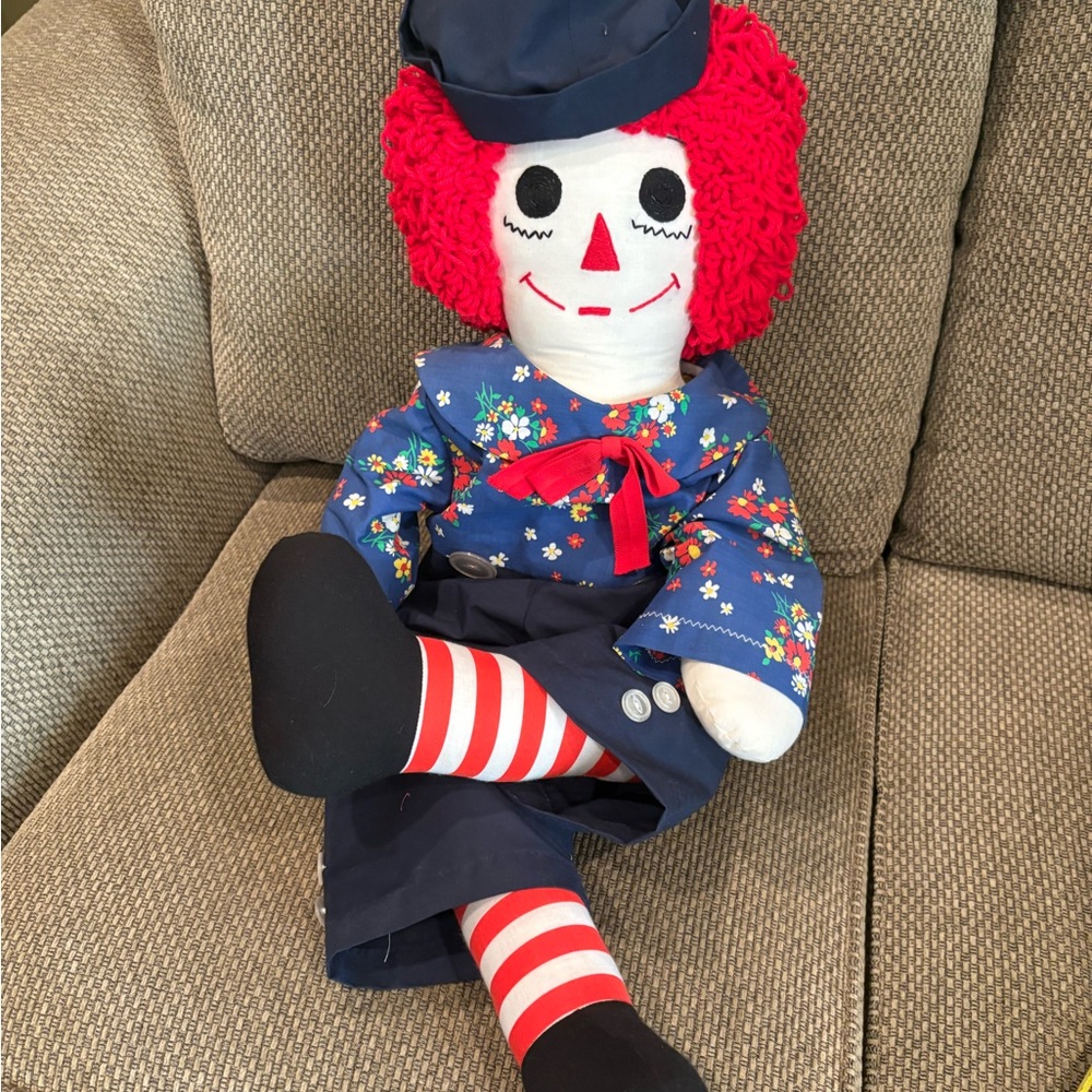 VINTAGE | Raggedy Ann & Andy | Handmade | - Picture 9 of 11